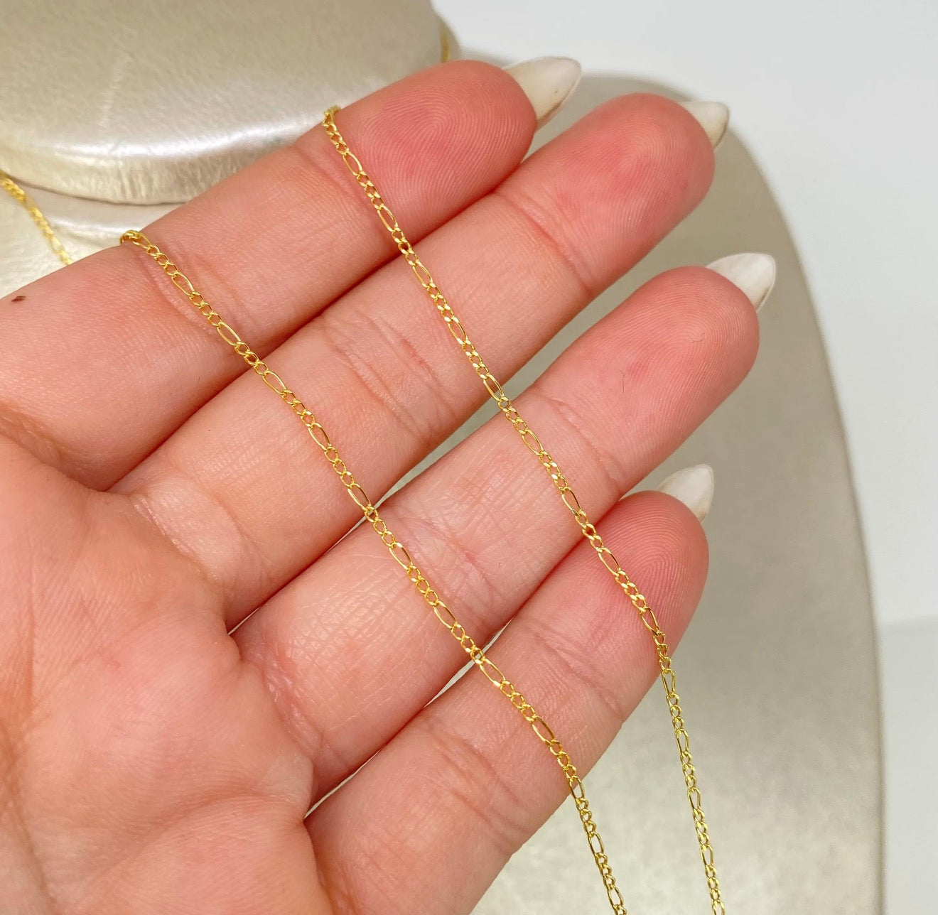 Cadena • tres por uno 3X1 Oro amarillo 18K / 1,03 GR / 1,2 MM / 45 CM *