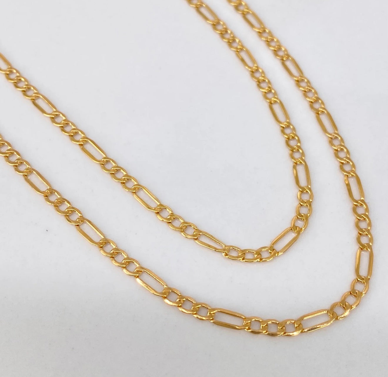 Cadena tres por uno 3X1 Oro amarillo 18K / 2,35 GR / 2,5 MM / 45 CM *