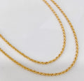 Cadena • Lazo Oro amarillo 18K +1 / 3,45 GR / 2.2 MM / 60 CM *