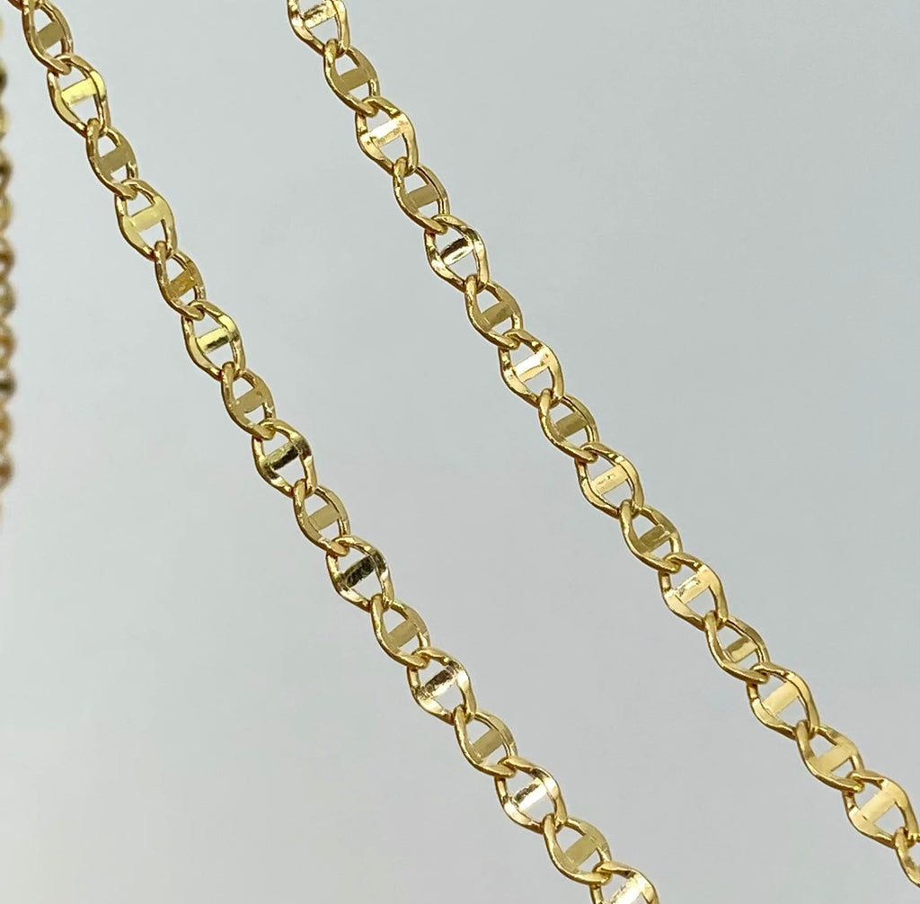 Cadena • Escalera Oro amarillo 18K / 3,21 gr / 2.7 mm / 60 cm *