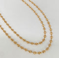 Cadena GC diamantado Oro amarillo 18K / 5,83 gr / 3.3 mm / 45 cm *
