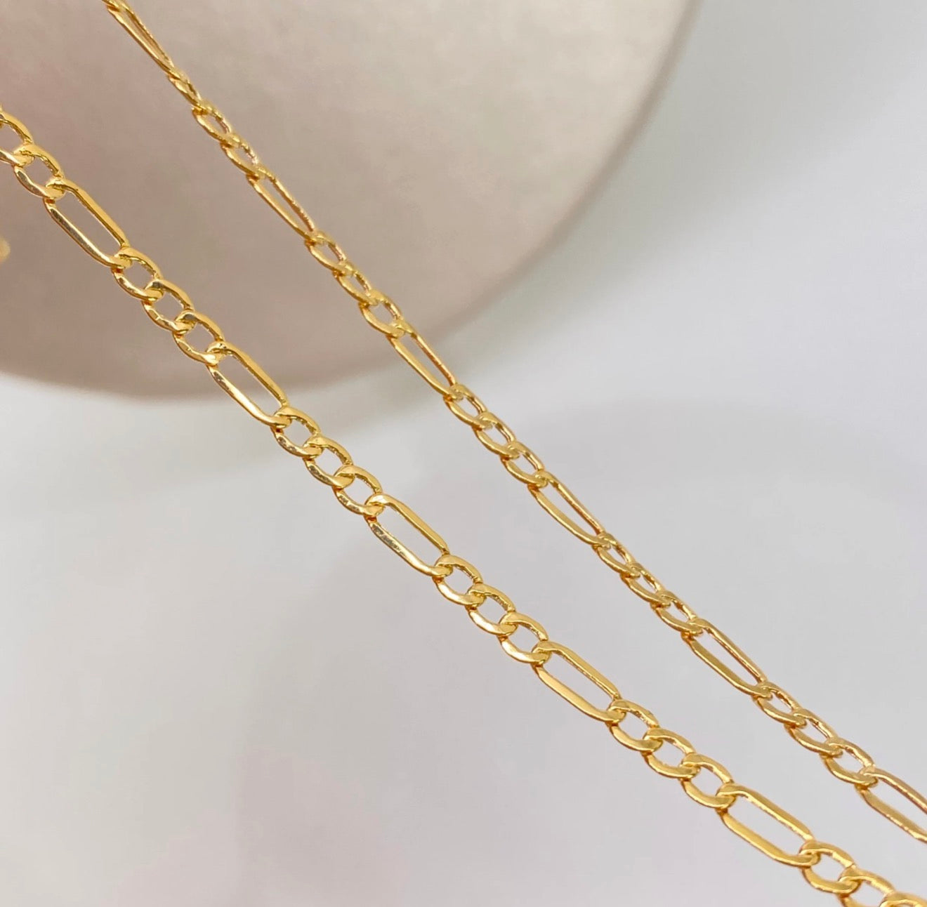 Cadena tres por uno 3X1 Oro amarillo 18K / 2,35 GR / 2,5 MM / 45 CM *